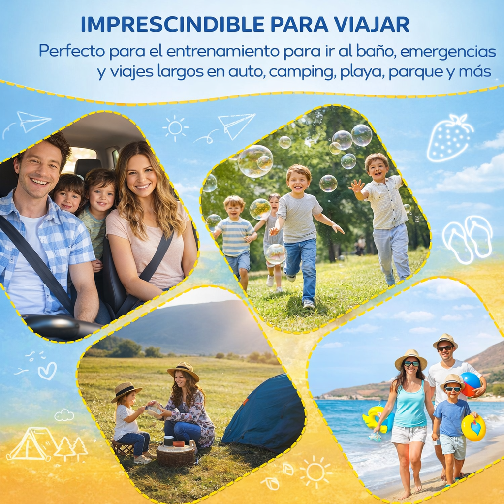 Urinario Infantil Portátil para Niños